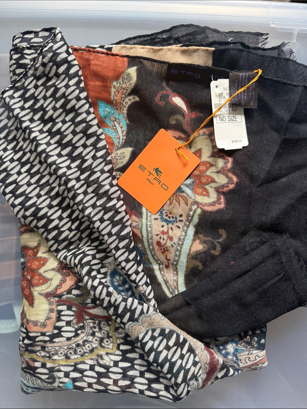 ETRO SCARF/ cover up